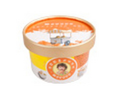 160cc訂製高級金邊紙蓋 冰淇淋紙杯廠商製作