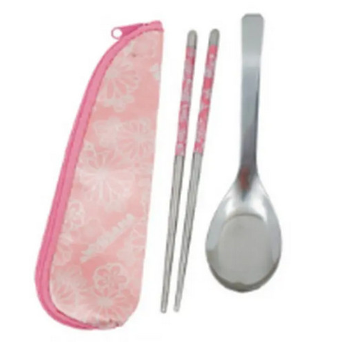 環保餐具 | OSAMA日式環保餐具組(粉紅色)