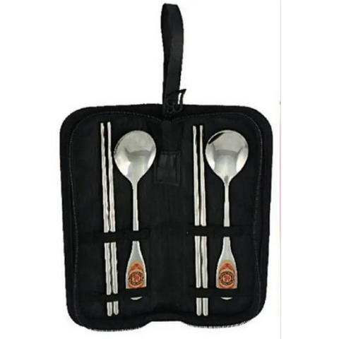 優質環保餐具 雙人環保筷匙組製作